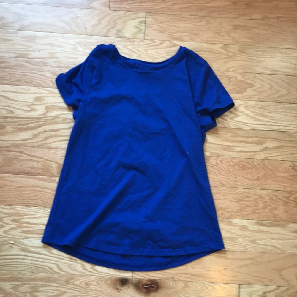 Dark blue shirt